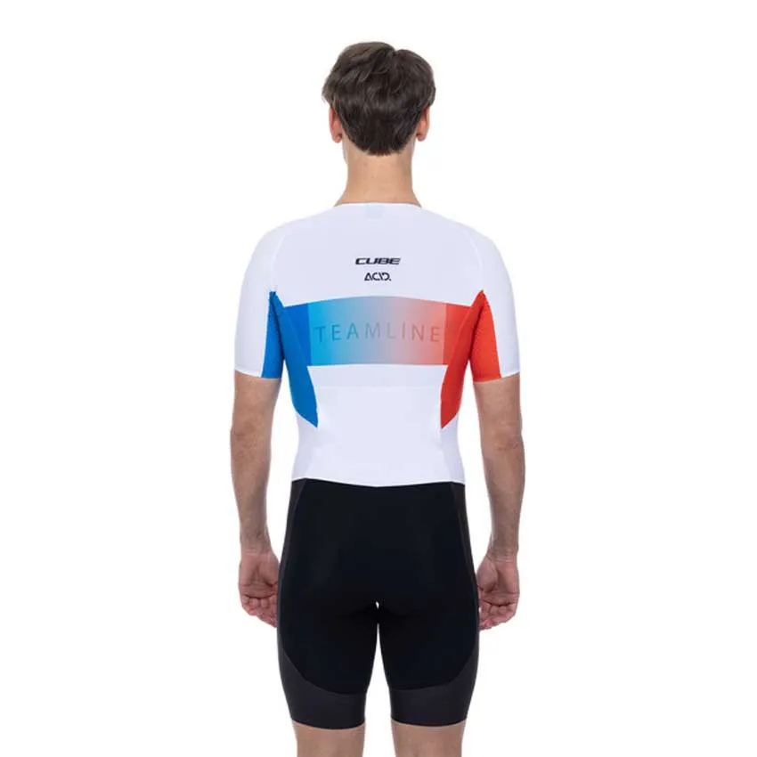 Cube Teamline Kurzarm-trisuit male Cube Teamline Kurzarm-trisuit male