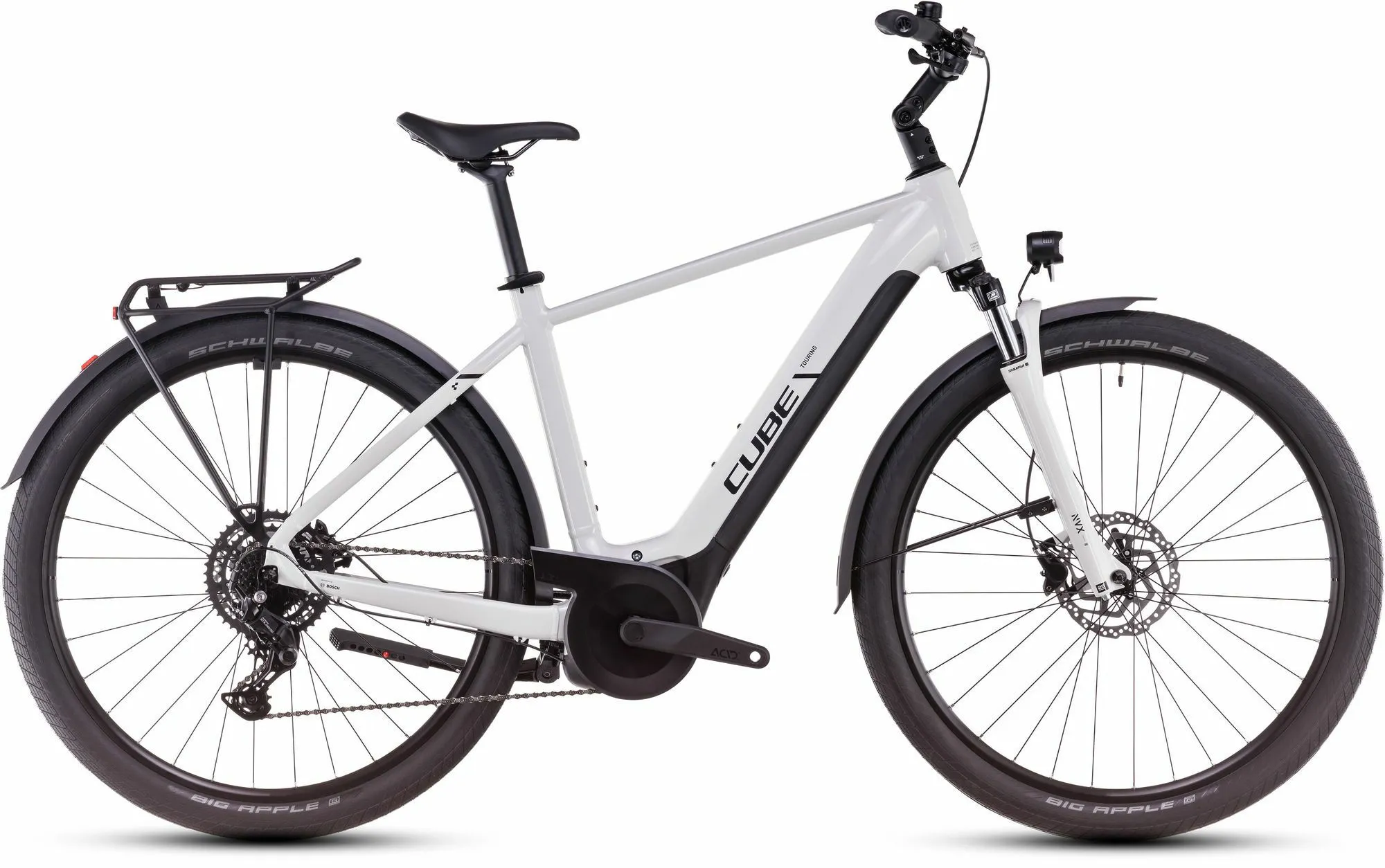 Cube Touring Hybrid ONE 625 cotton´n´black 28" 625 Wh Diamant, Weiß, 54cm Cube Touring Hybrid ONE 625 cotton´n´black 28" 625 Wh Diamant, Weiß, 54cm