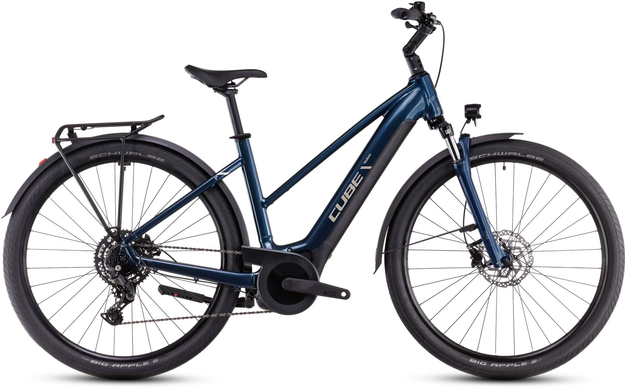 Cube Touring Hybrid ONE 625 deepsea´n´chrome 28" 625 Wh Trapez Cube Touring Hybrid ONE 625 deepsea´n´chrome 28" 625 Wh Trapez
