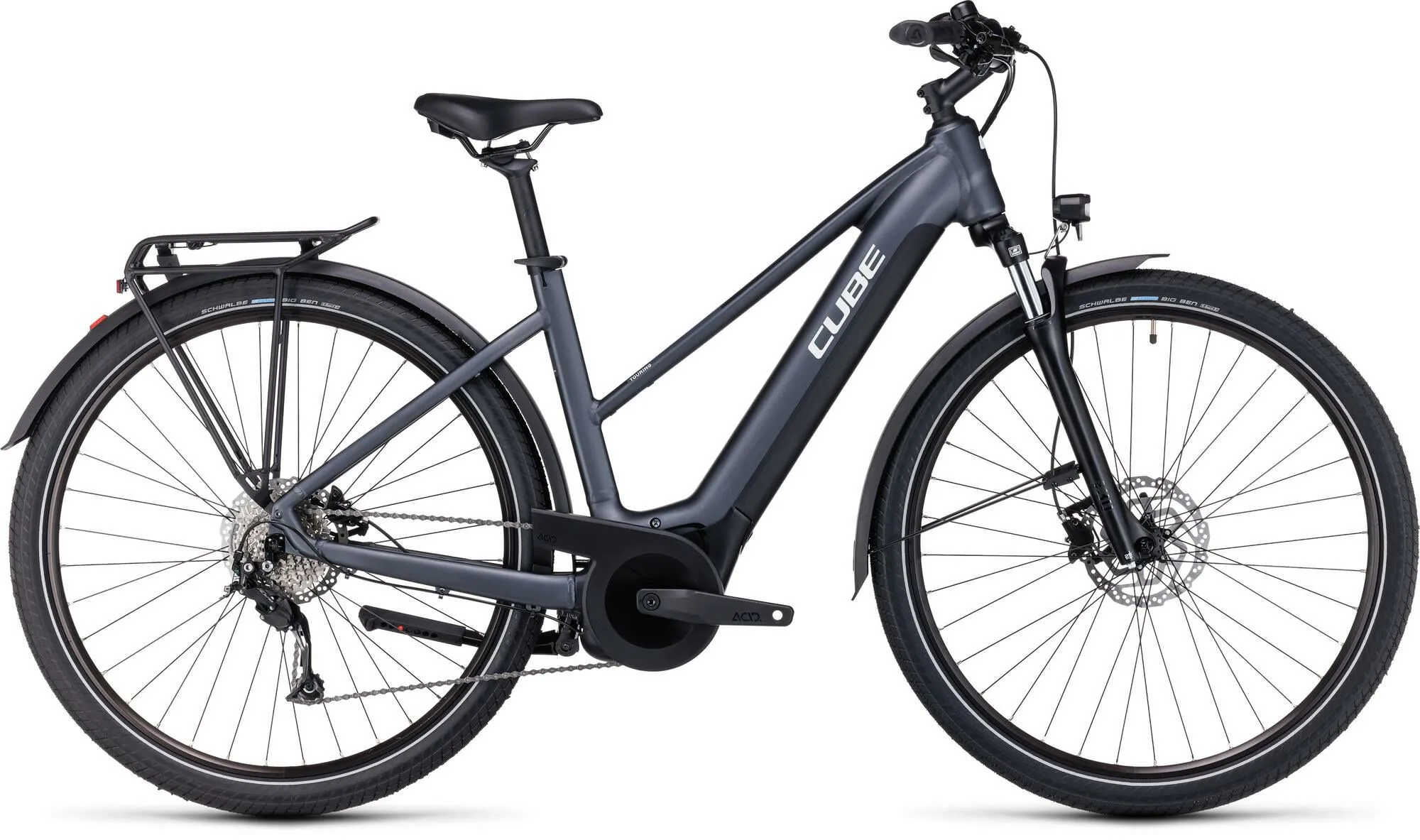 Cube Touring Hybrid ONE 625 grey´n´white 28" 625 Wh Trapez Cube Touring Hybrid ONE 625 grey´n´white 28" 625 Wh Trapez