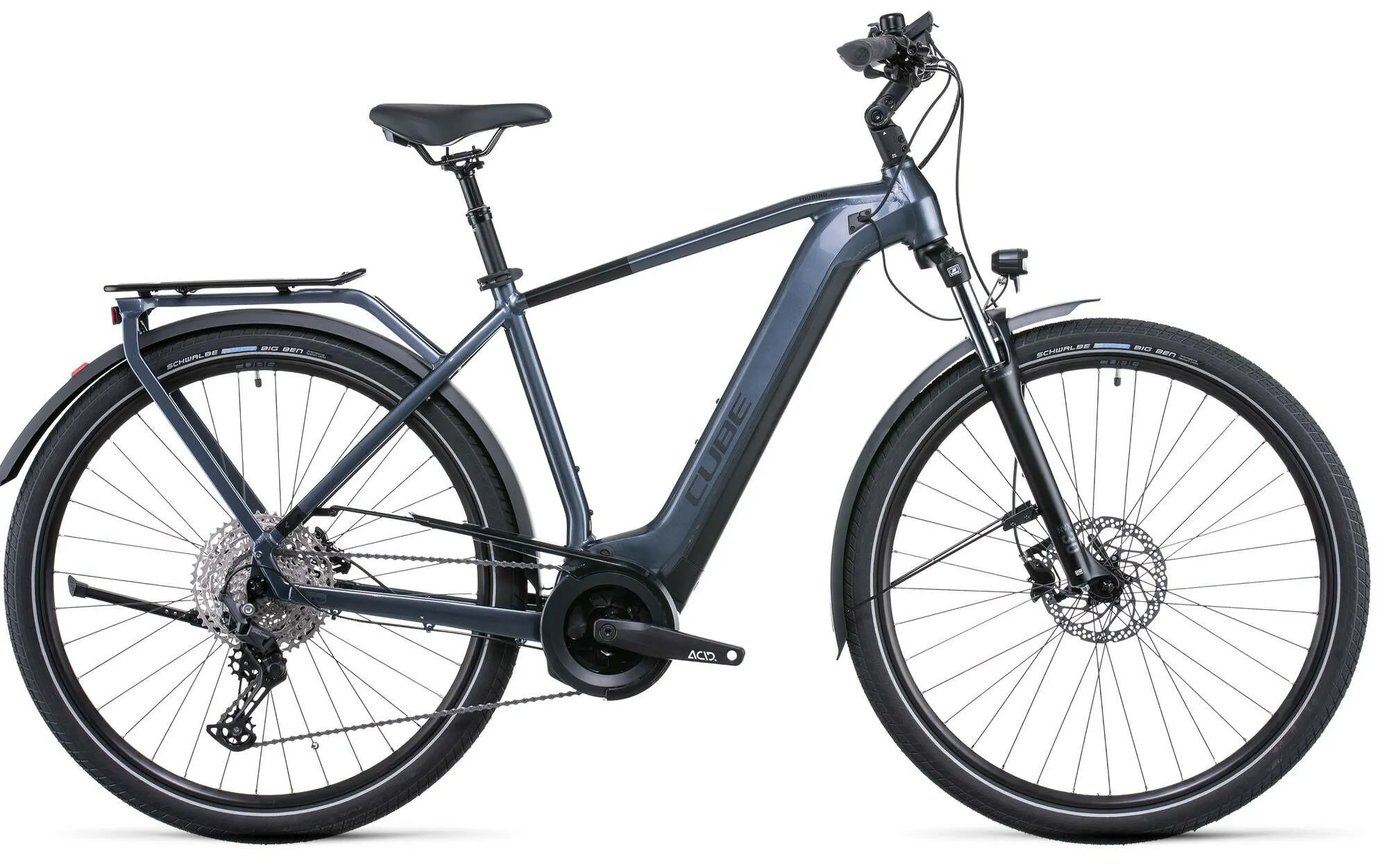 Cube Touring Hybrid Pro metallicgrey´n´black 28" 500 Wh Diamant, Dunkelblau, 62cm Cube Touring Hybrid Pro metallicgrey´n´black 28" 500 Wh Diamant, Dunkelblau, 62cm