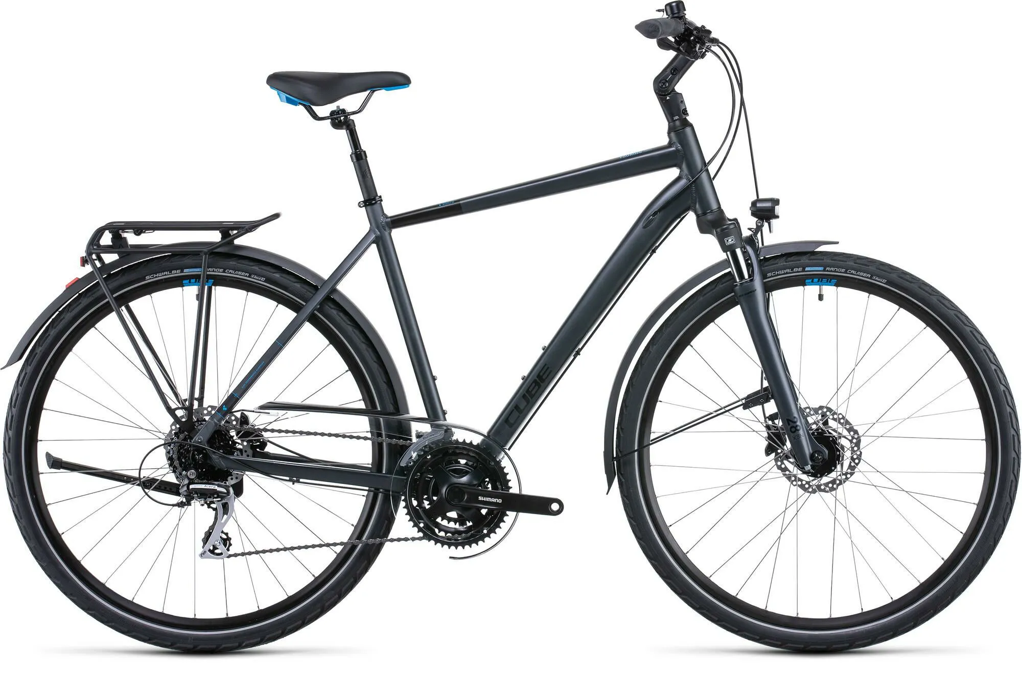 Cube Touring ONE grey´n´blue 2022 28" Diamant, Anthrazit, 50cm Cube Touring ONE grey´n´blue 2022 28" Diamant, Anthrazit, 50cm