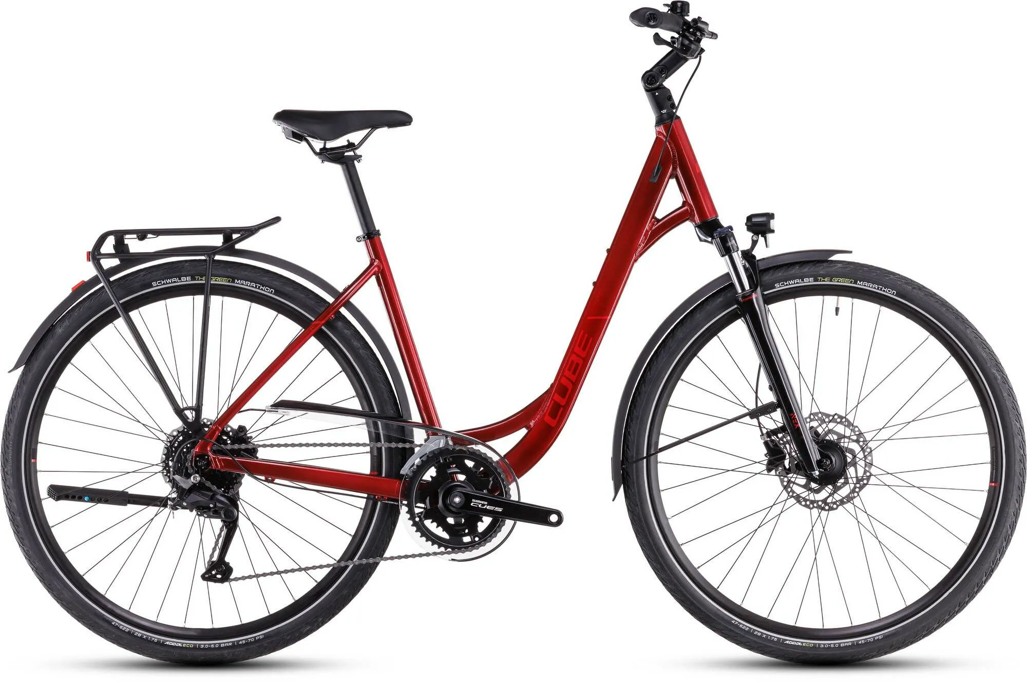 Cube Touring Pro 2025 28" Wave, Dunkelrot, 45cm Cube Touring Pro 2025 28" Wave, Dunkelrot, 45cm