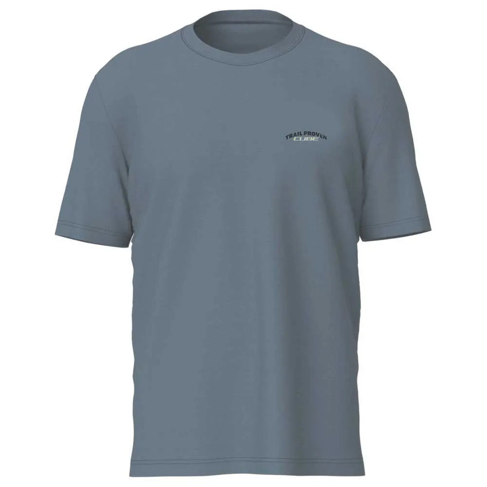 Cube Trail Proven Gty Fit Kurzarm-t-shirt, Petrol, XS