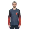 Grey / red