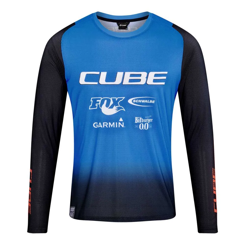 Cube Vertex X Action Team Langarm Enduro Trikot Cube Vertex X Action Team Langarm Enduro Trikot