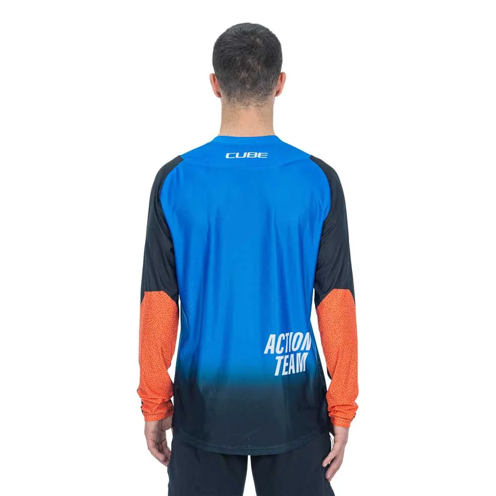 Cube Vertex X Action Team Langarm Enduro Trikot Cube Vertex X Action Team Langarm Enduro Trikot