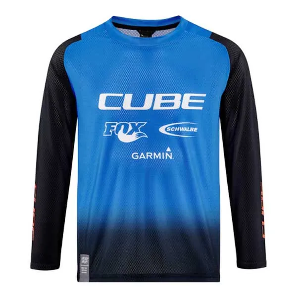 Cube Vertex X Actionteam Langarm Enduro Trikot Cube Vertex X Actionteam Langarm Enduro Trikot