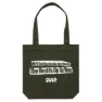 CULT Inside Her Head Tasche, Army green, One Size