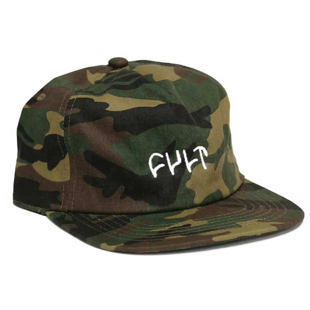 CULT Logo Unstructured Kappe, Camo CULT Logo Unstructured Kappe, Camo