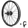 CULT Match V2 Freecoaster Lsd 20´´ Hinterrad, Black, 14 x 110mm, 1s