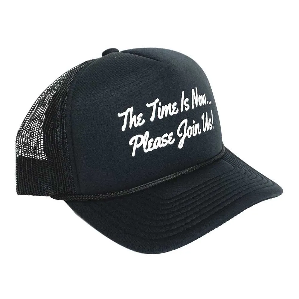 CULT Time Is Now Trucker-kappe, Black
