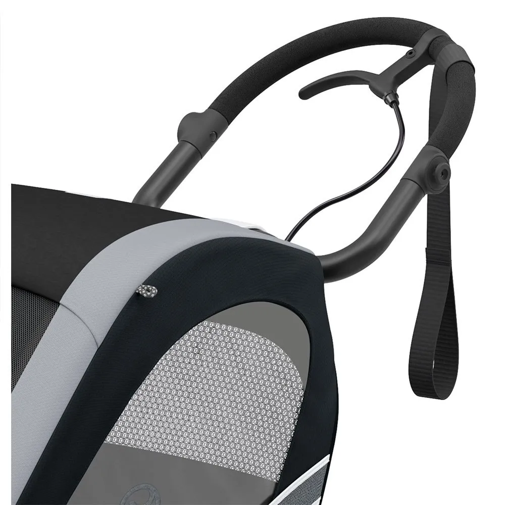 CYBEX Zeno One Box Kinderwagen unisex, All black, One Size