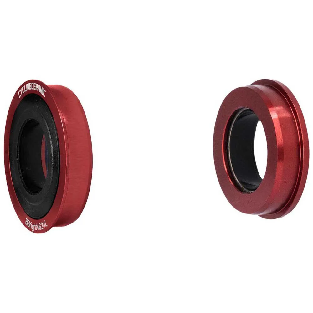 CYCLINGCERAMIC Bb386 Evo Shimano Lagerschalen, Red, 86.5mm CYCLINGCERAMIC Bb386 Evo Shimano Lagerschalen, Red, 86.5mm