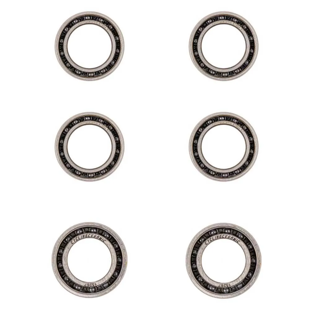 CYCLINGCERAMIC Bonatrager 3 Radlagersatz, Silver / blue, One Size CYCLINGCERAMIC Bonatrager 3 Radlagersatz, Silver / blue, One Size