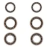 CYCLINGCERAMIC Dt Swiss 2 Radlagersatz, Silver / black, One Size