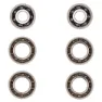 CYCLINGCERAMIC Dt Swiss 3 Radlagersatz, Silver / black, One Size