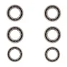 CYCLINGCERAMIC Dt Swiss 5 Radlagersatz, Silver / black, One Size