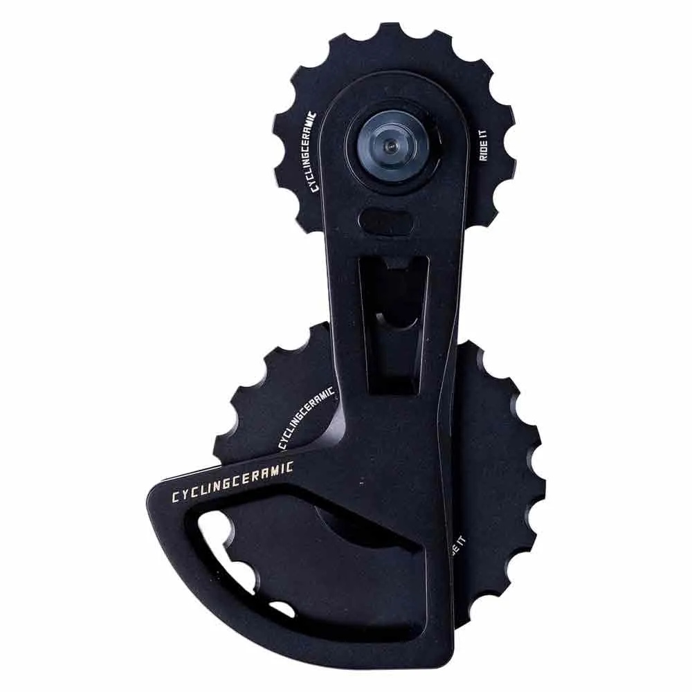 CYCLINGCERAMIC Ospw Pro Shimano Ultegra/dura Ace Stützradsystem, Black, 14-19t
