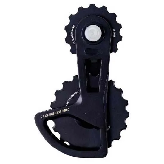 CYCLINGCERAMIC Shimano Grx-rx 11/12s Max 36t Gravel Stützradsystem, Black, 14-19t CYCLINGCERAMIC Shimano Grx-rx 11/12s Max 36t Gravel Stützradsystem, Black, 14-19t