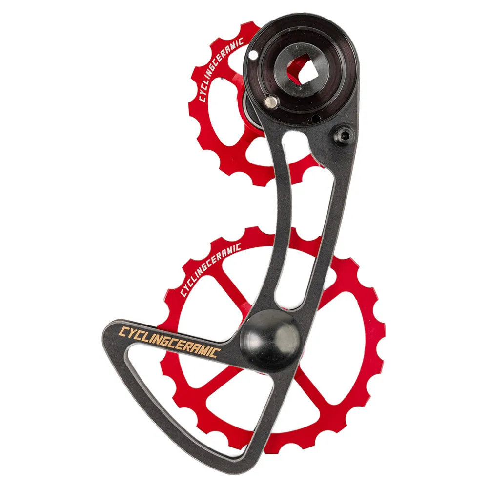 CYCLINGCERAMIC Sram Axs 12s 14-19t Schaltauge, Red, One Size