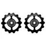 CYCLINGCERAMIC Sram Narrow 12s Fahrrad-schaltröllchensatz, Black, One Size