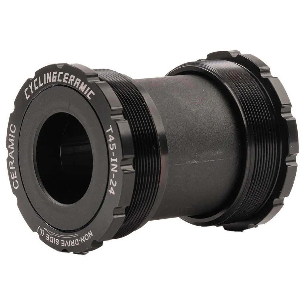 CYCLINGCERAMIC T45 Shimano Hollowtech Ii 24mm Tretlager, Black, 82.5mm CYCLINGCERAMIC T45 Shimano Hollowtech Ii 24mm Tretlager, Black, 82.5mm