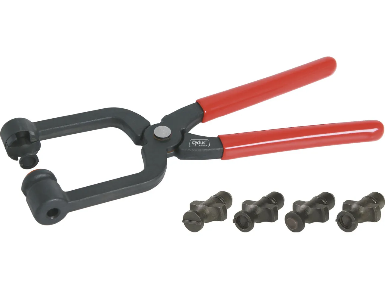 Cyclus Tools Chainringr Montagezangenset für Kettenblattschrauben, Rot, one_size