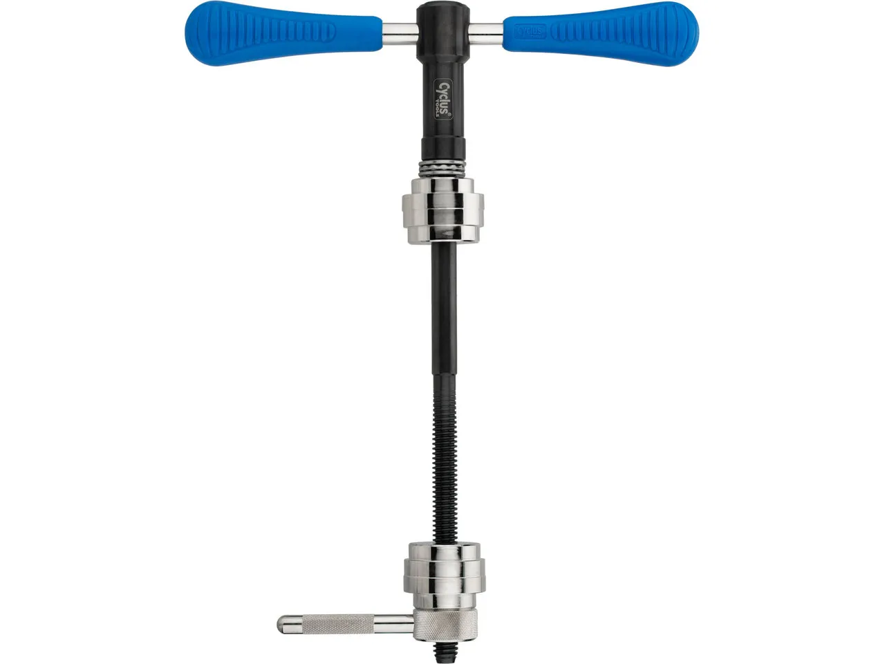 Cyclus Tools Einpresswerkzeug 1.5" für Steuersatzschalen, Black / silver / blue, One Size Cyclus Tools Einpresswerkzeug 1.5" für Steuersatzschalen, Black / silver / blue, One Size