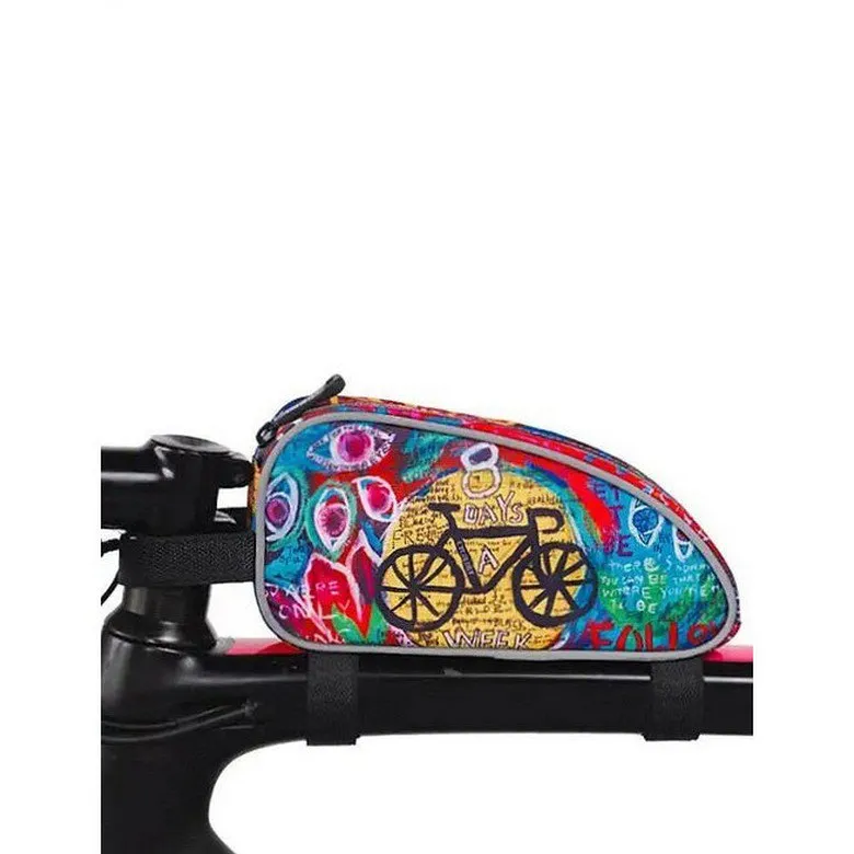 Cycology 8 Days 0.65l Oberrohrtasche, Multicolor, One Size Cycology 8 Days 0.65l Oberrohrtasche, Multicolor, One Size