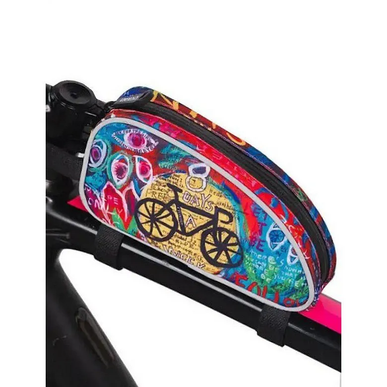 Cycology 8 Days 0.65l Oberrohrtasche, Multicolor, One Size Cycology 8 Days 0.65l Oberrohrtasche, Multicolor, One Size