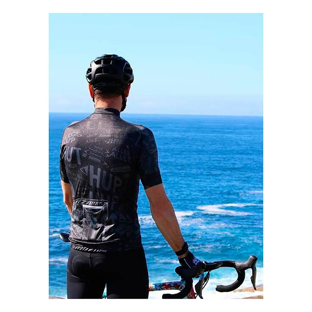 Cycology Allez Allez Kurzarm-radtrikot, Black, S Cycology Allez Allez Kurzarm-radtrikot, Black, S