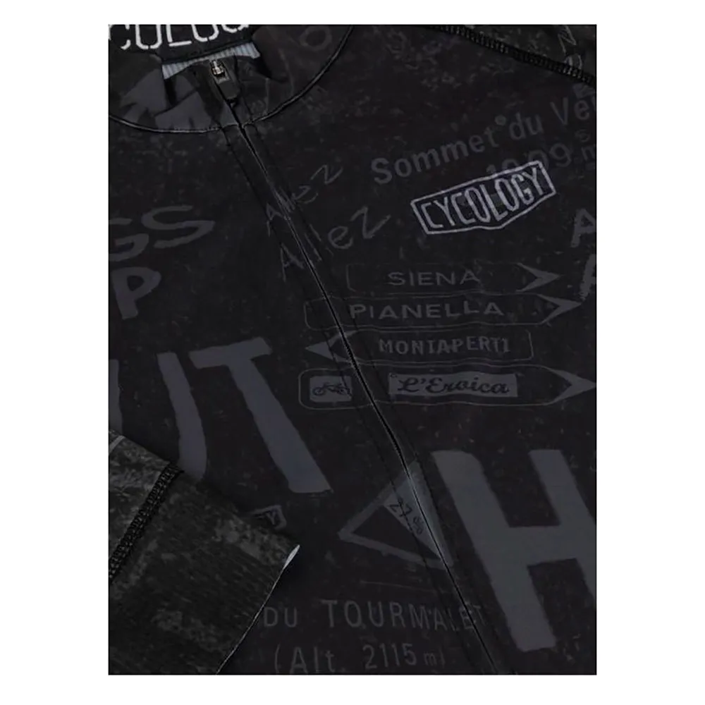 Cycology Allez Allez Kurzarm-radtrikot, Black, S Cycology Allez Allez Kurzarm-radtrikot, Black, S