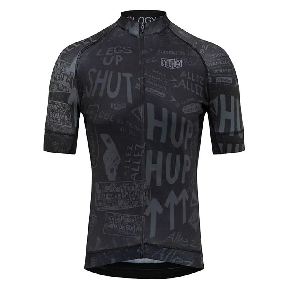 Cycology Allez Allez Kurzarm-radtrikot, Black, S Cycology Allez Allez Kurzarm-radtrikot, Black, S