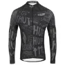 Cycology Allez Allez Langarm-trikot, Black, S