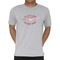 Cycology Best Days Behind Bars Kurzarm-t-shirt Cycology Best Days Behind Bars Kurzarm-t-shirt