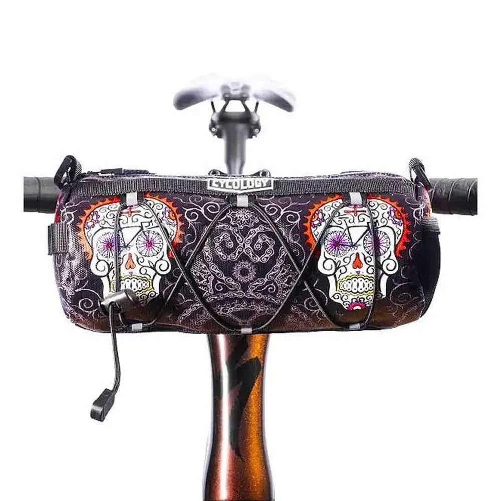 Cycology Day Of The Living Black Lenkertasche 2.4l, Multicolor, One Size Cycology Day Of The Living Black Lenkertasche 2.4l, Multicolor, One Size