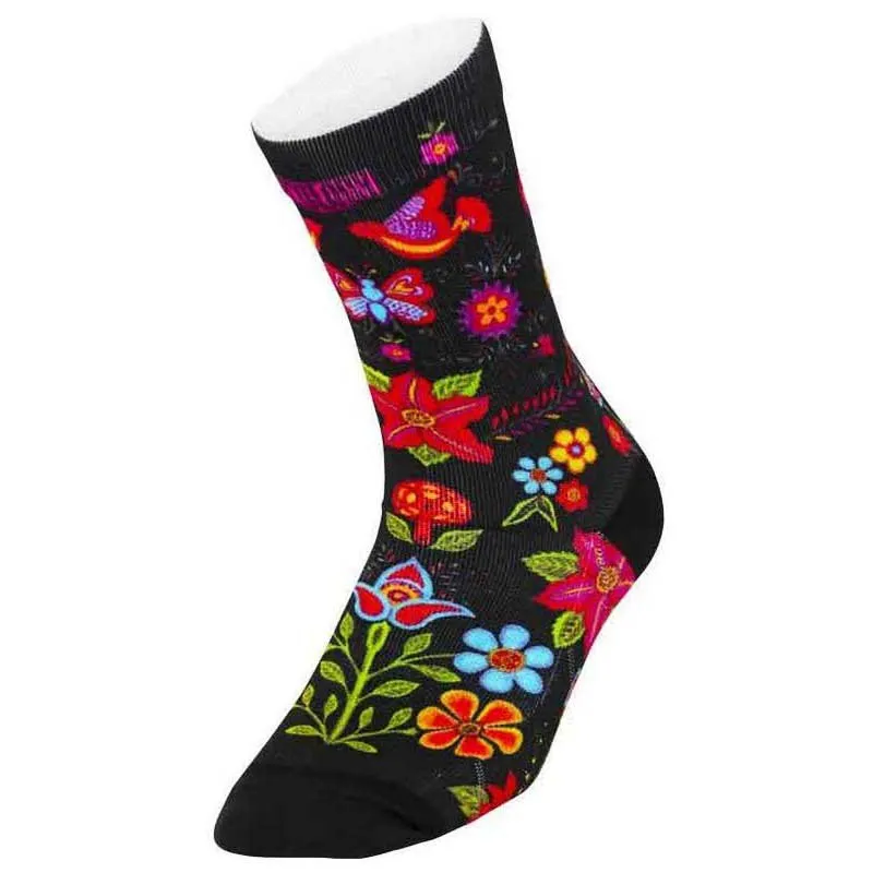 Cycology Frida Socken, Black floral Cycology Frida Socken, Black floral