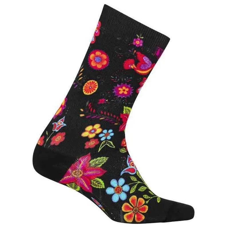Cycology Frida Socken, Black floral Cycology Frida Socken, Black floral