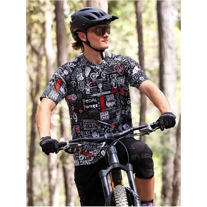 Cycology Graffiti Kurzarm Enduro Trikot Cycology Graffiti Kurzarm Enduro Trikot