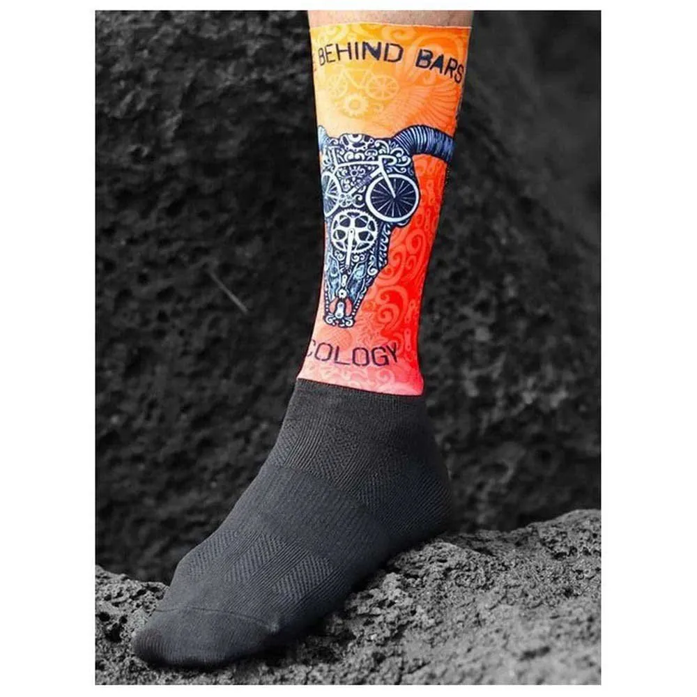 Cycology Life Behind Bars Aero Lange Socken, Multicolor Cycology Life Behind Bars Aero Lange Socken, Multicolor