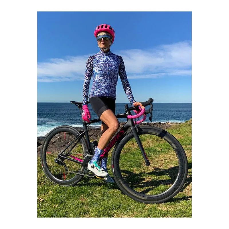 Cycology Majolica Langarm-trikot Cycology Majolica Langarm-trikot