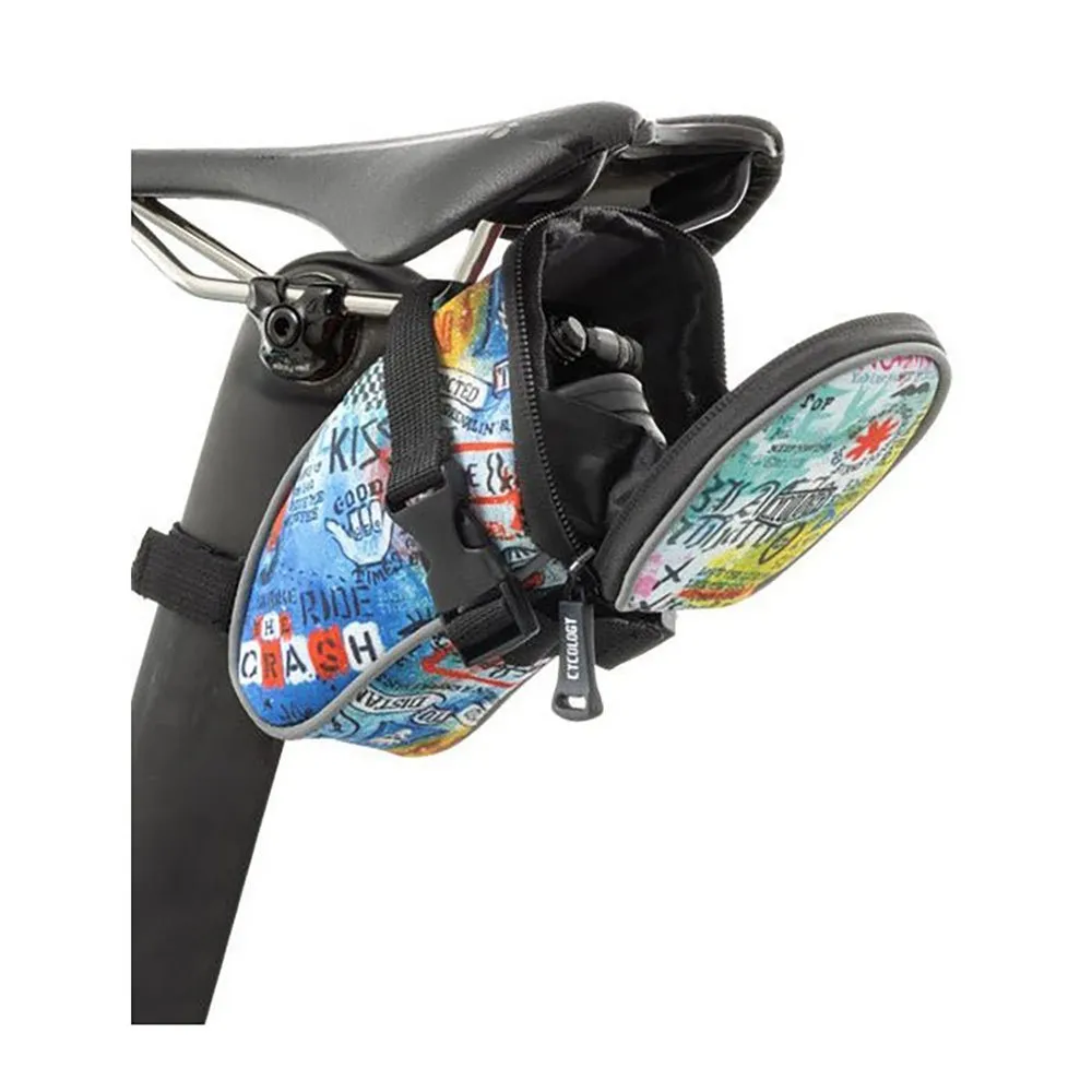 Cycology Rock & Roll Werkzeug-satteltasche, Multicolor, One Size Cycology Rock & Roll Werkzeug-satteltasche, Multicolor, One Size