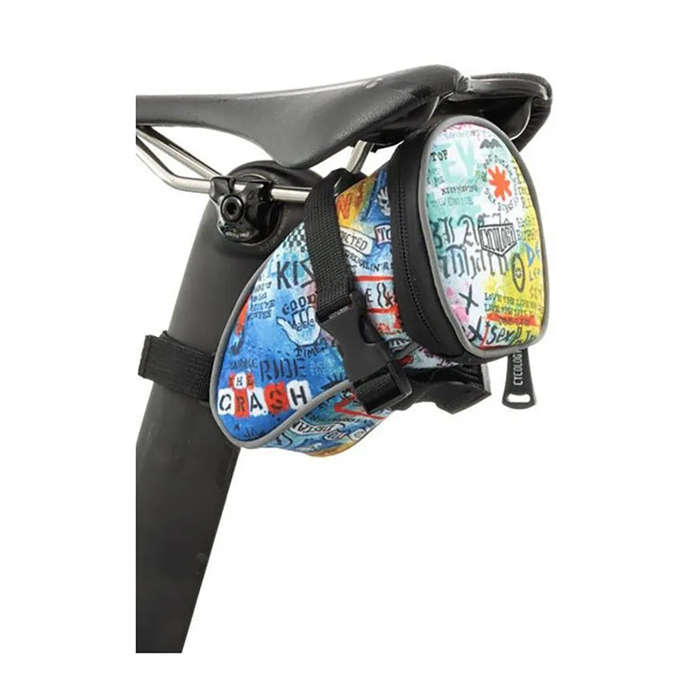 Cycology Rock & Roll Werkzeug-satteltasche, Multicolor, One Size Cycology Rock & Roll Werkzeug-satteltasche, Multicolor, One Size