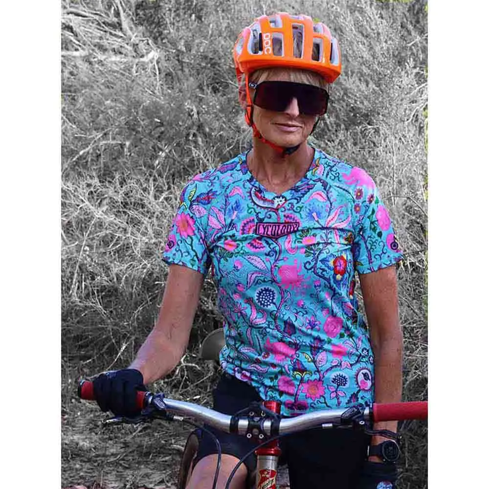 Cycology Secret Garden Kurzarm Enduro Trikot Cycology Secret Garden Kurzarm Enduro Trikot