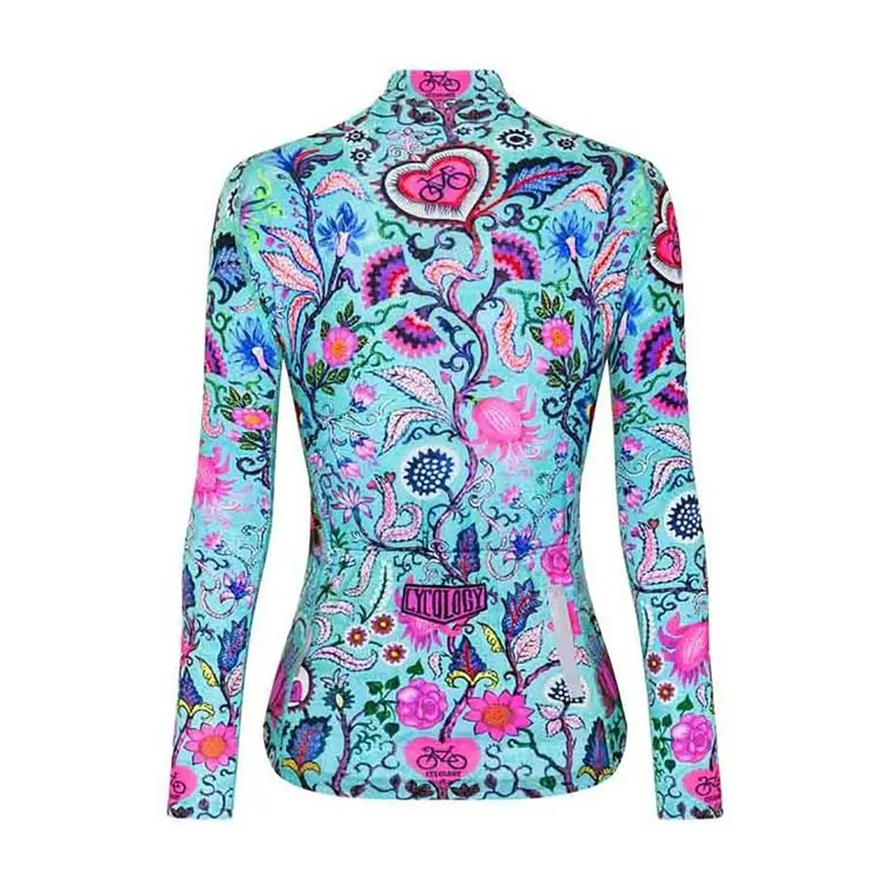 Cycology Secret Garden Lightweigt Langarm-trikot Cycology Secret Garden Lightweigt Langarm-trikot