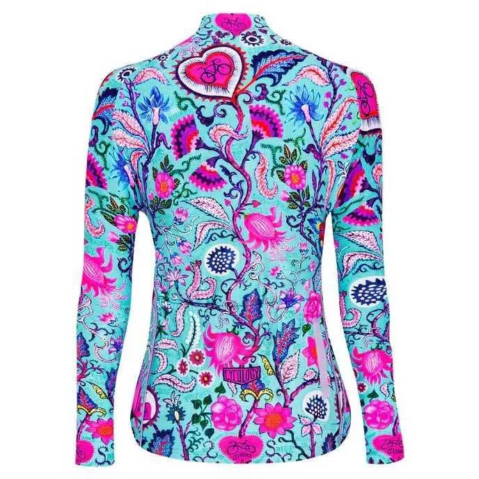 Cycology Secret Garden Winter Langarm-trikot Cycology Secret Garden Winter Langarm-trikot