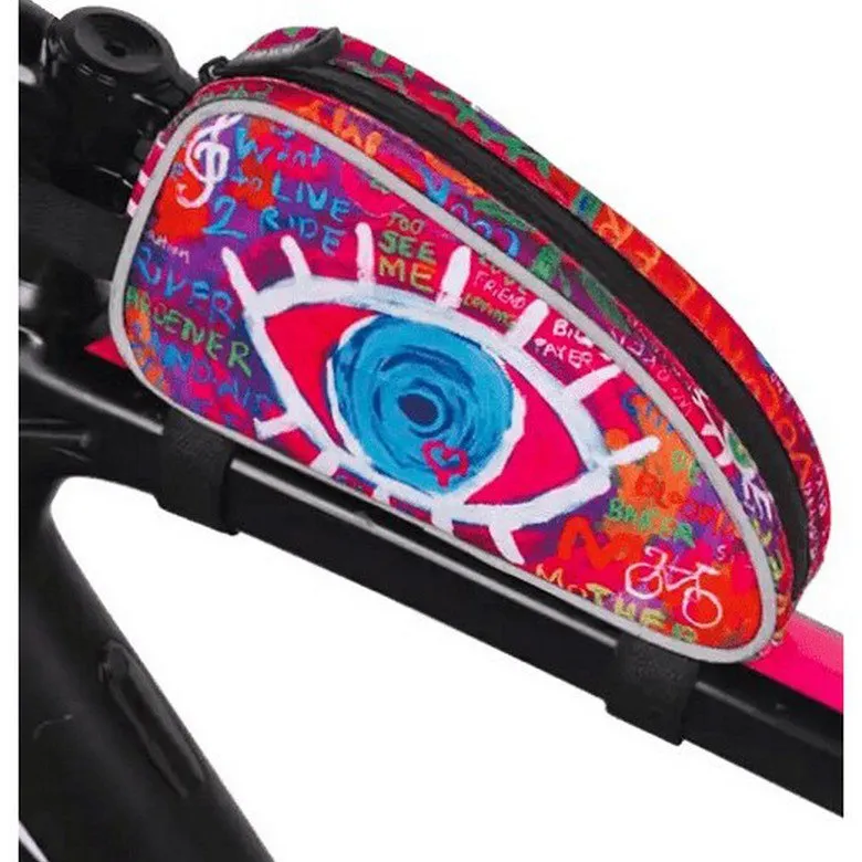 Cycology See Me 0.65l Oberrohrtasche, Multicolor, One Size Cycology See Me 0.65l Oberrohrtasche, Multicolor, One Size