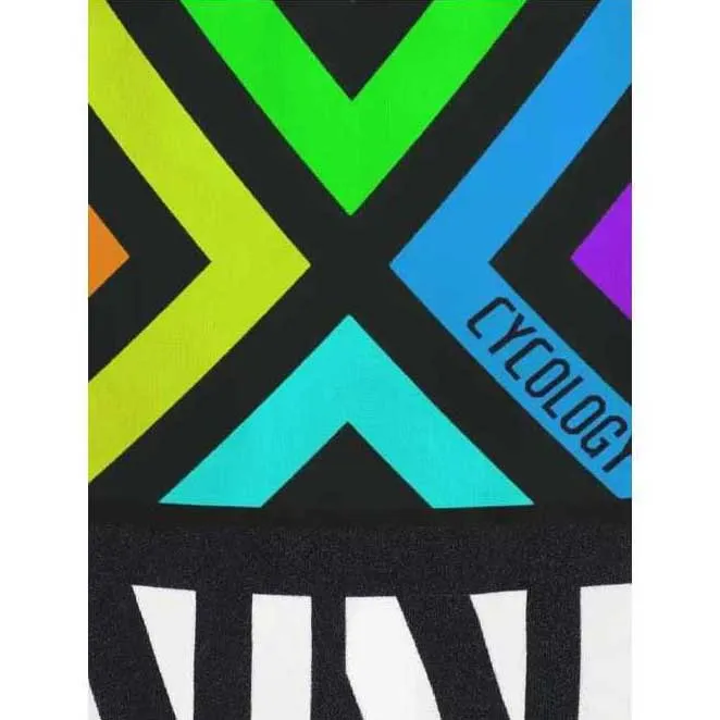 Cycology Summit Armwärmer, White / black / multicolor Cycology Summit Armwärmer, White / black / multicolor