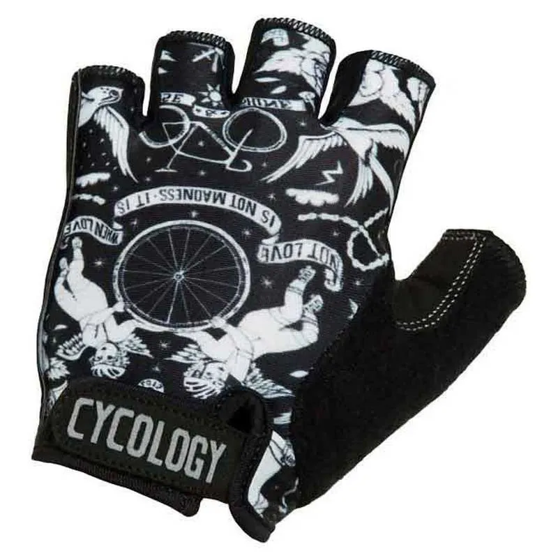 Cycology Velo Tattoo Kurze Handschuhe Cycology Velo Tattoo Kurze Handschuhe